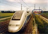 Sprava TGV Duplex . 205 june od st. Orange ( Martin ROTTMANN - Februr 1999)