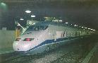 Sprava TGV EUROMED v st. RENFE BARCELONA-SANTS
