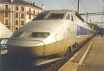 Súprava TGV PSE č. 48 v žst. SBB-CFF-FFS Genéve
