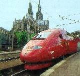Súprava TGV THALYS PBKA 4341 v žst. Köln Hbf